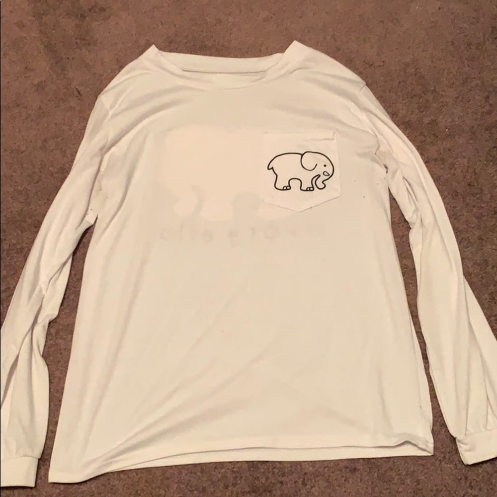 White Ivory Ella Long Sleeve Tee